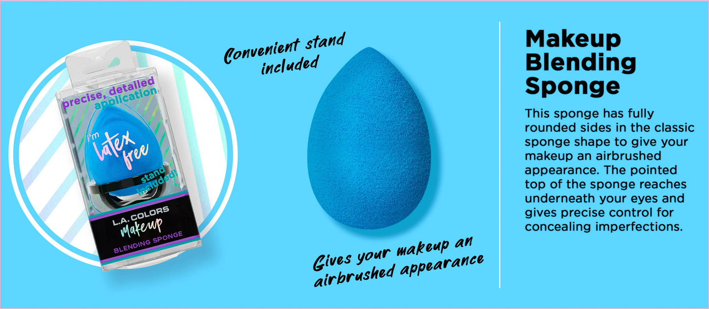 Signature Makeup Blending Sponge Blue