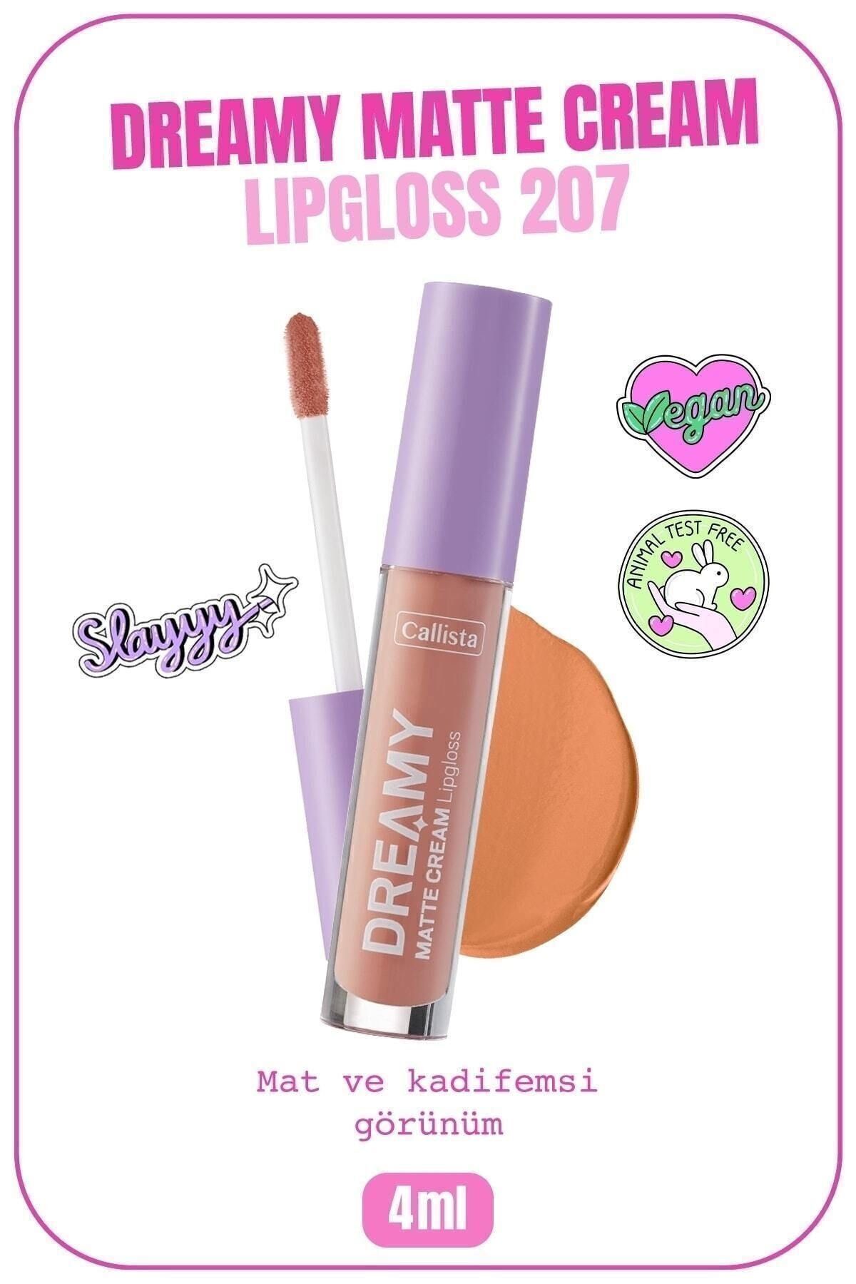 Dreamy Matte Cream Lipgloss- Angelic 207