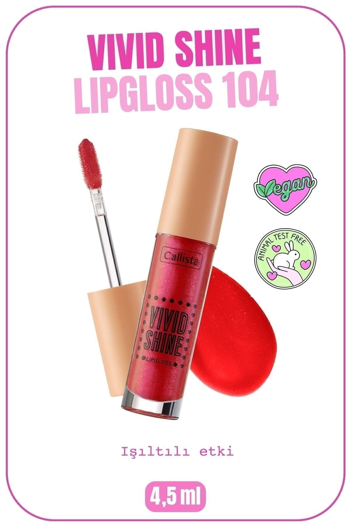 Vivid Shine Lipgloss- Candy Apple 104