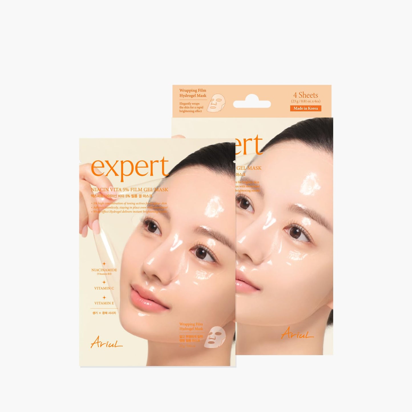 Expert Niacin Vita 5% Film Gel Mask Box 4 pcs