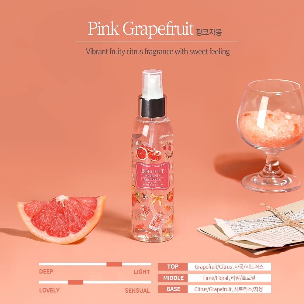 Body Mist -Grapefruit 145ml