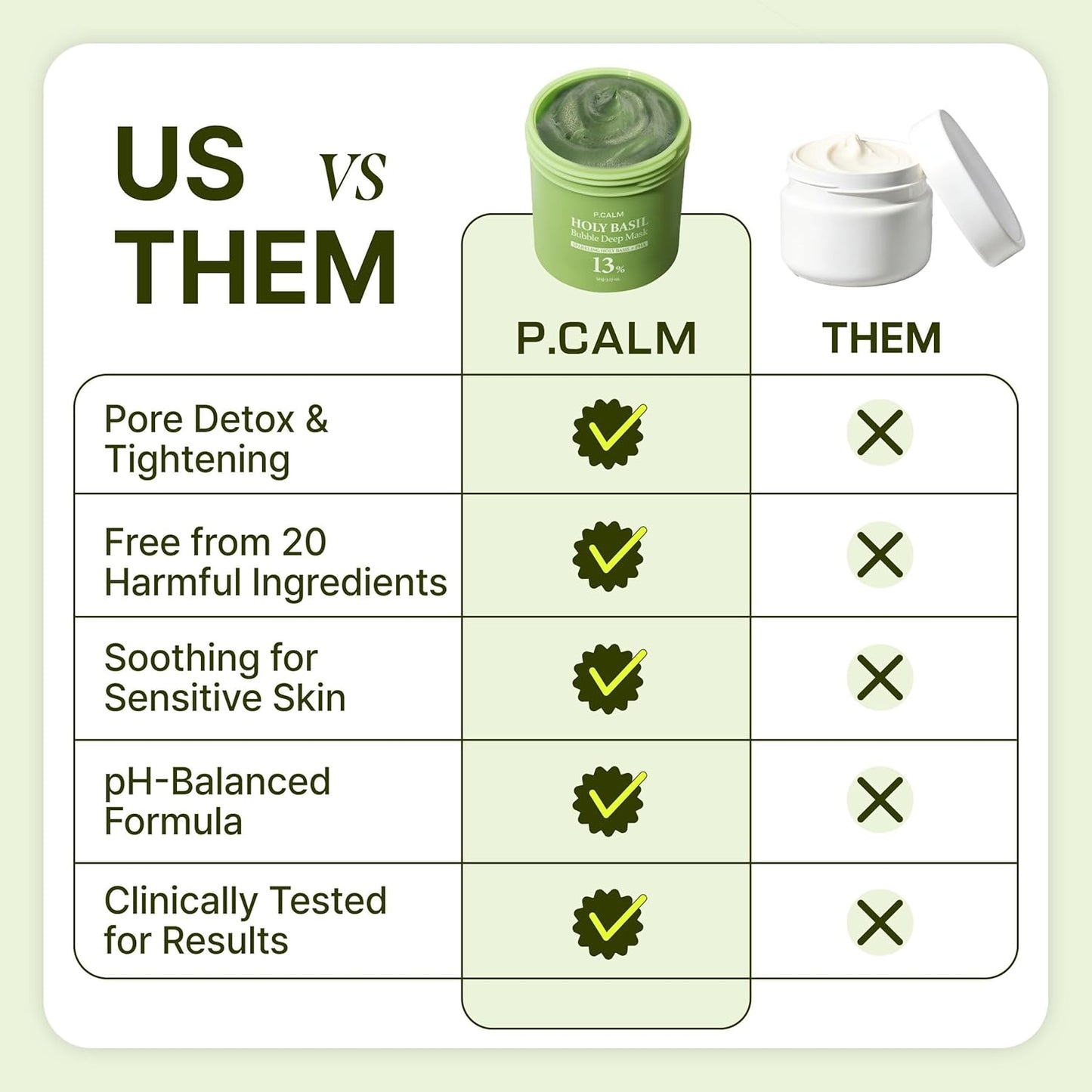 Bubble Deep Mask Holy Basil