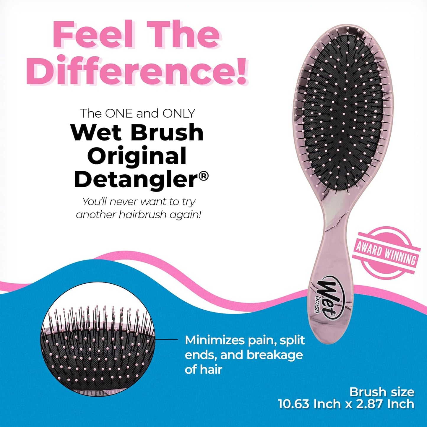 Terrain Texture Original Detangler - Dusty Rose