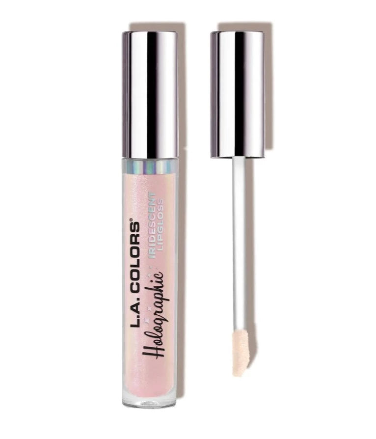 LA COLORS HOLOGRAPHIC IRIDESCENT LIPGLOSS(426-glazed donut)