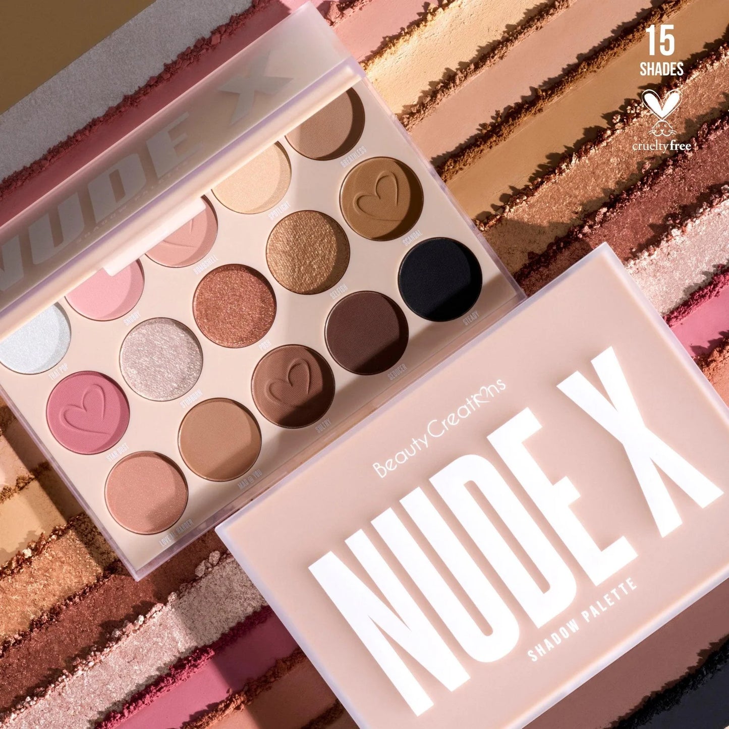 Nude X 15 Color Eyeshadow