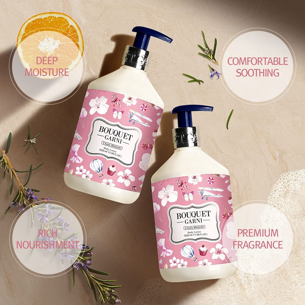 Fragranced Body Lotion 520ml - Cherry Blossom