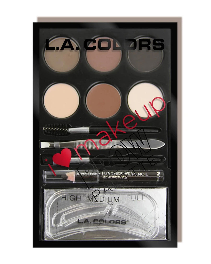 I Heart Makeup Brow Palette - Medium To Deep