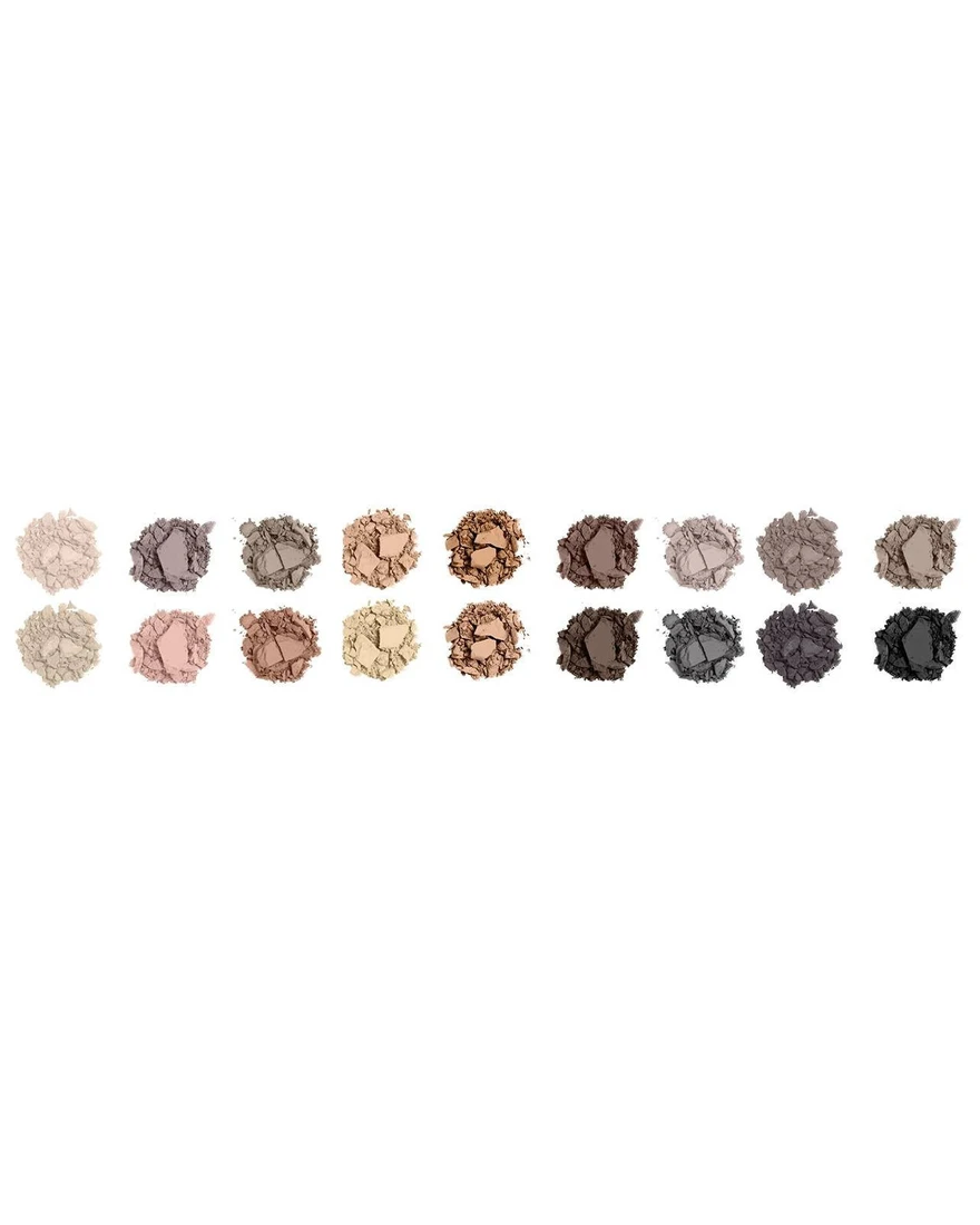 18 Color Eyeshadow Palette - Downtown Brown