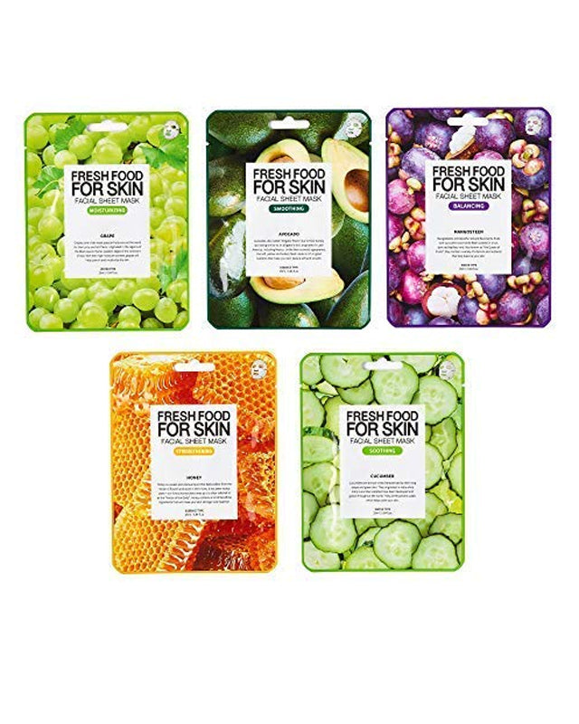 Freshfood Mask Set 5pcs - Moisturizing