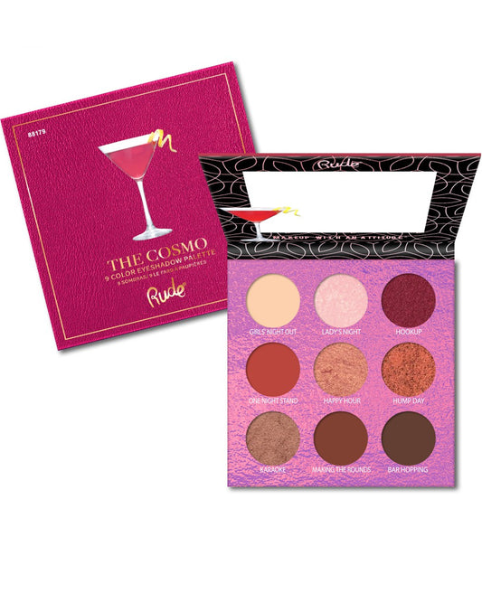 Cocktail Party 9 Color Eyeshadow Palette - The Cosmo