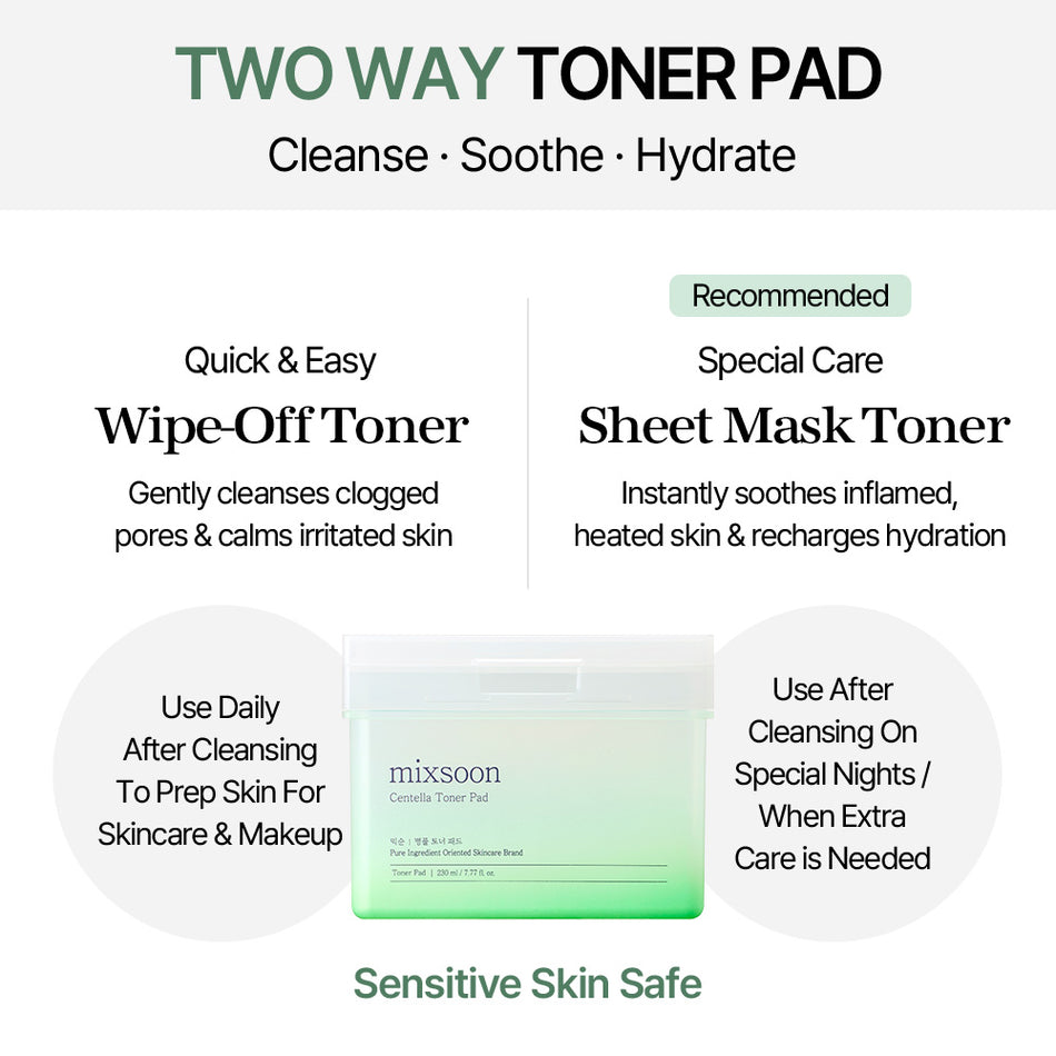 Centella Toner Pad 230ml*120ea