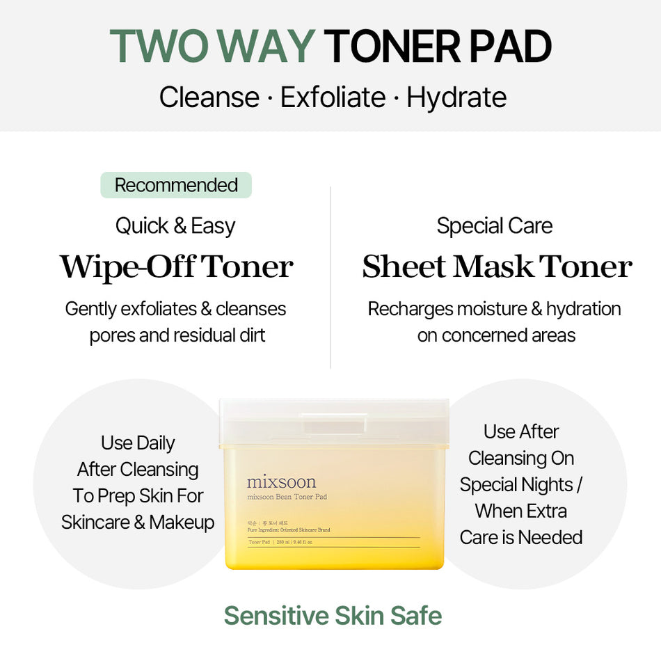 Bean Toner Pad  280ml*70ea