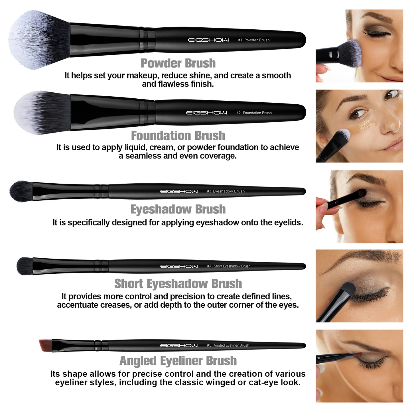 Eigshow Jade Series Essential 5pcs - Black