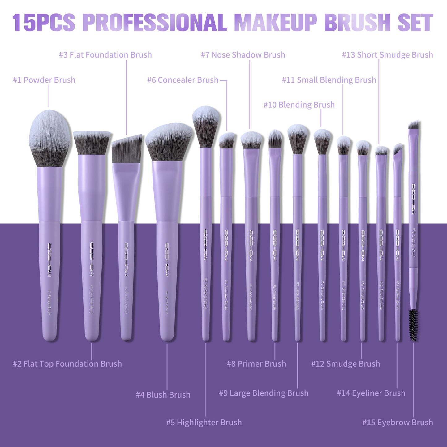 Eigshow Lilac Whisper 15pcs