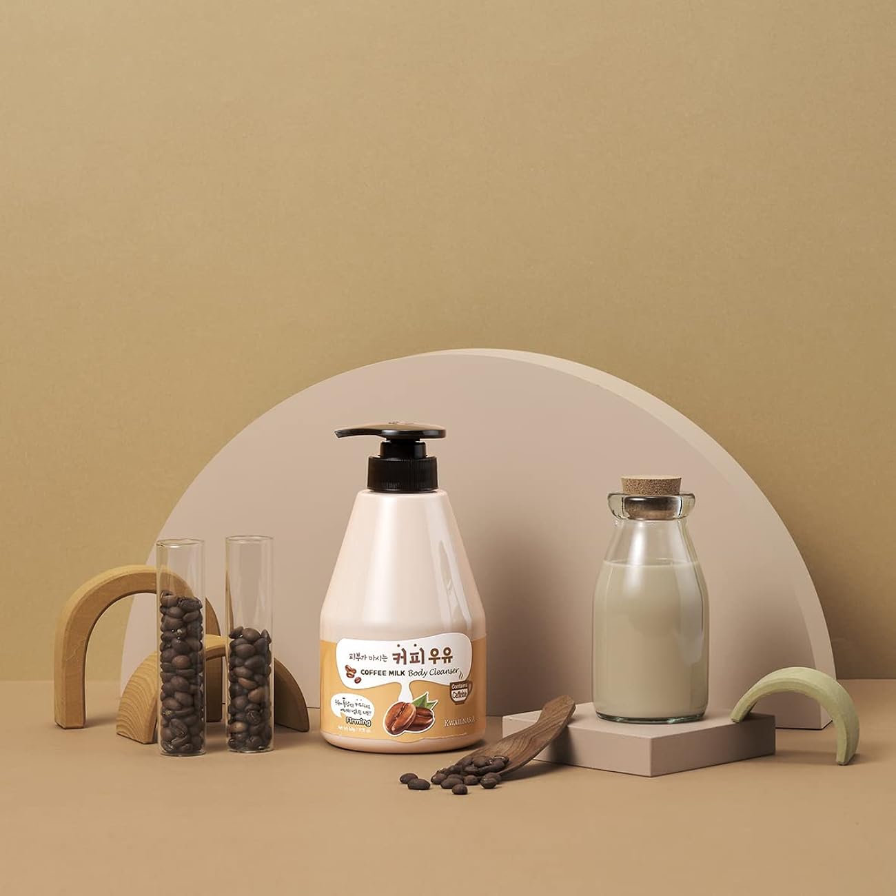Milk Body Cleanser 560ml- Coffee