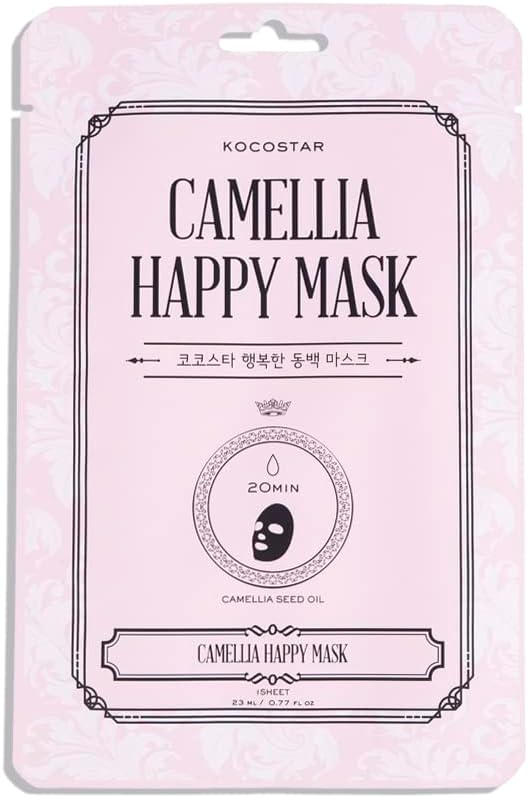 Happy Camellia Mask 1pc