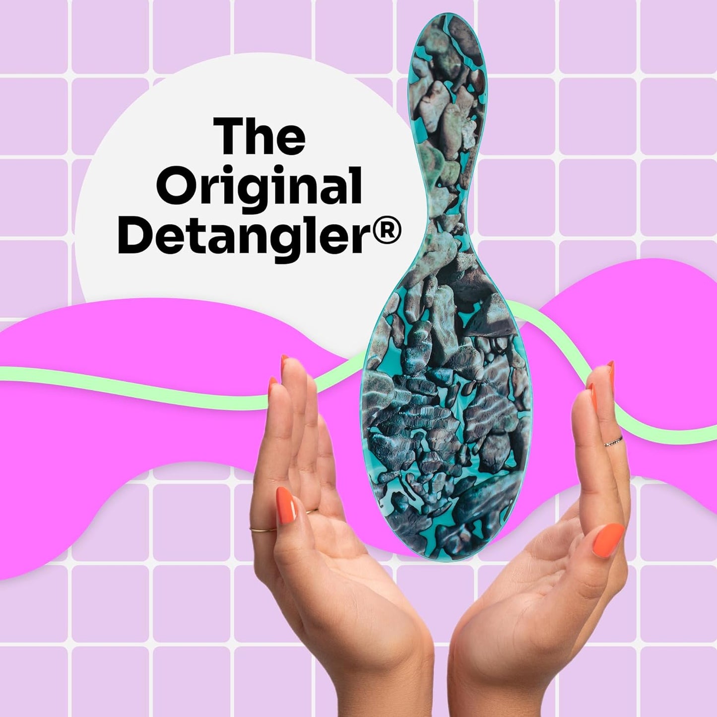 Techno Stone Original Detangler - Turquoise