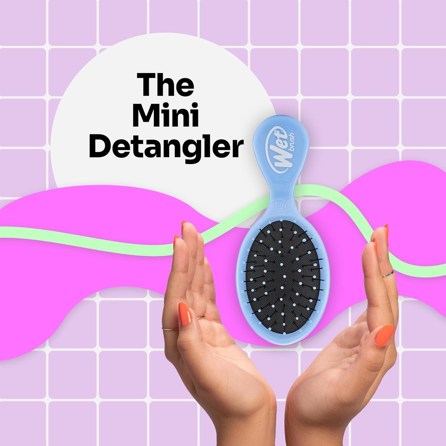 Mini Detangler - Purple