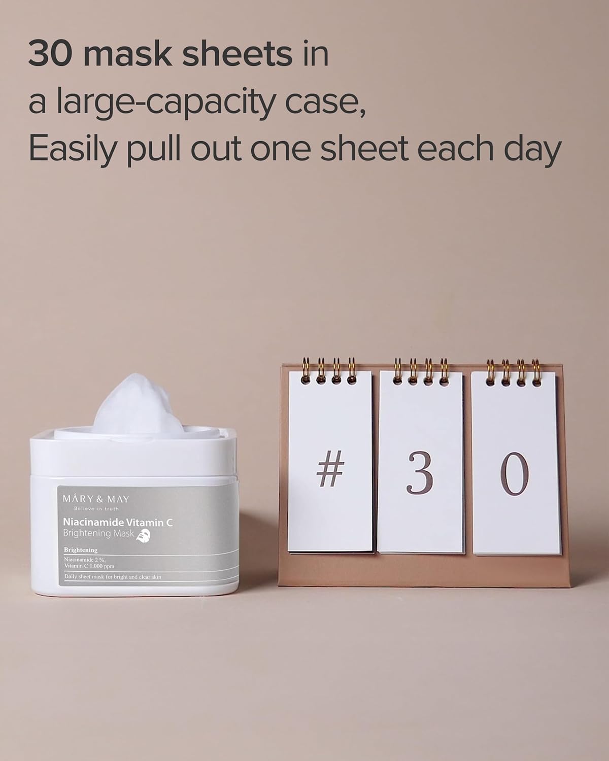 Niacinamide Vitamin C Brightening Mask 30ea/400g