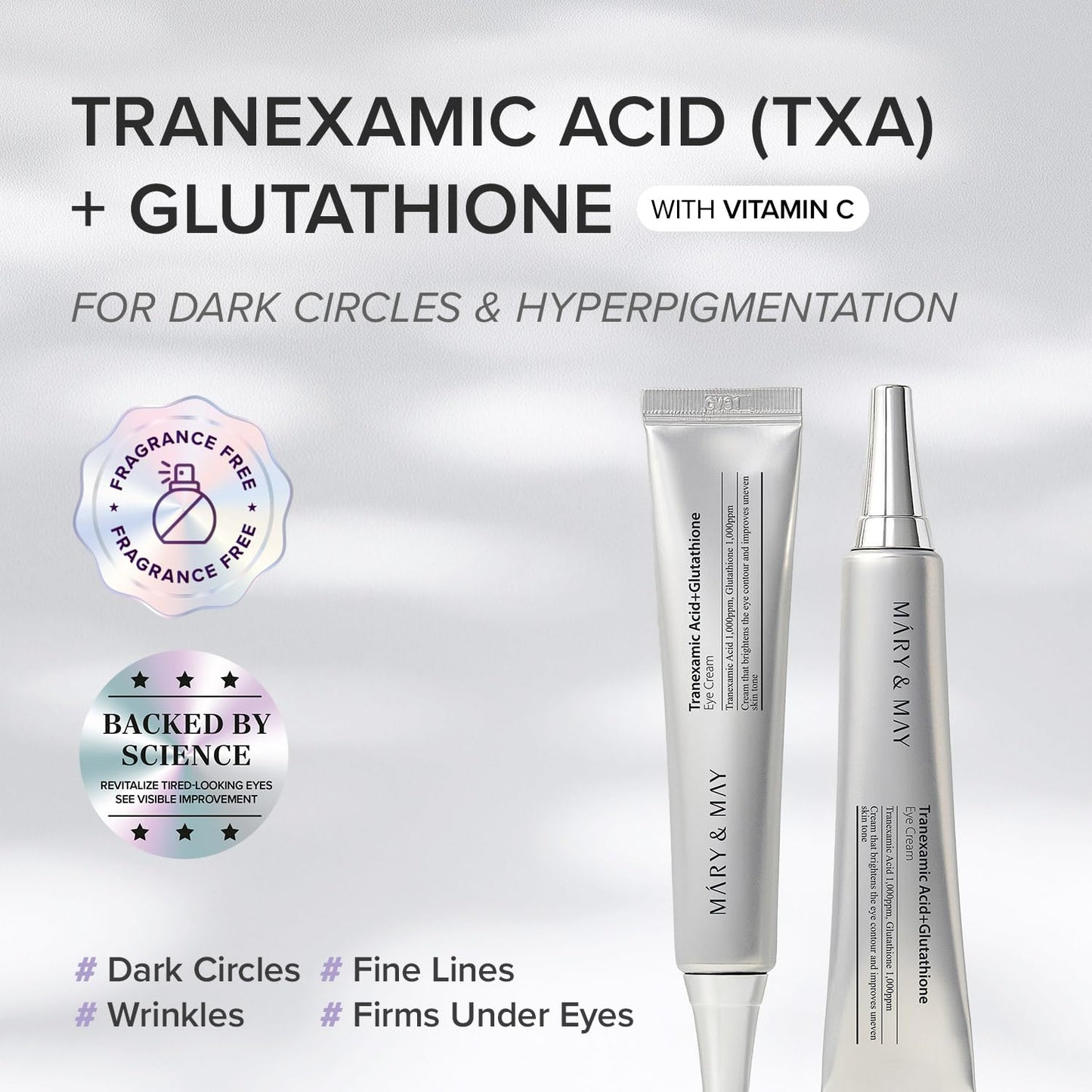 Tranexamic Acid+Glutathione Eye Cream 12g
