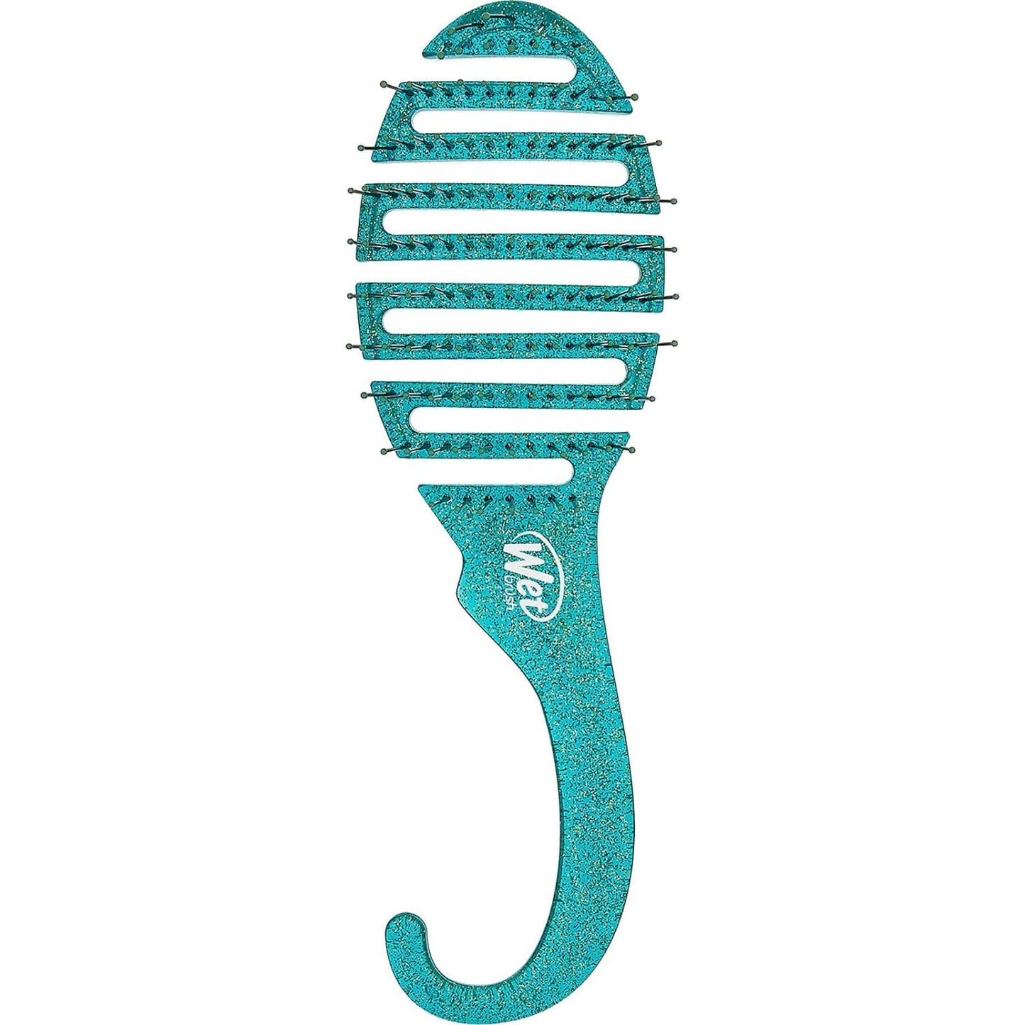 Shower Detangler - Green Glitter