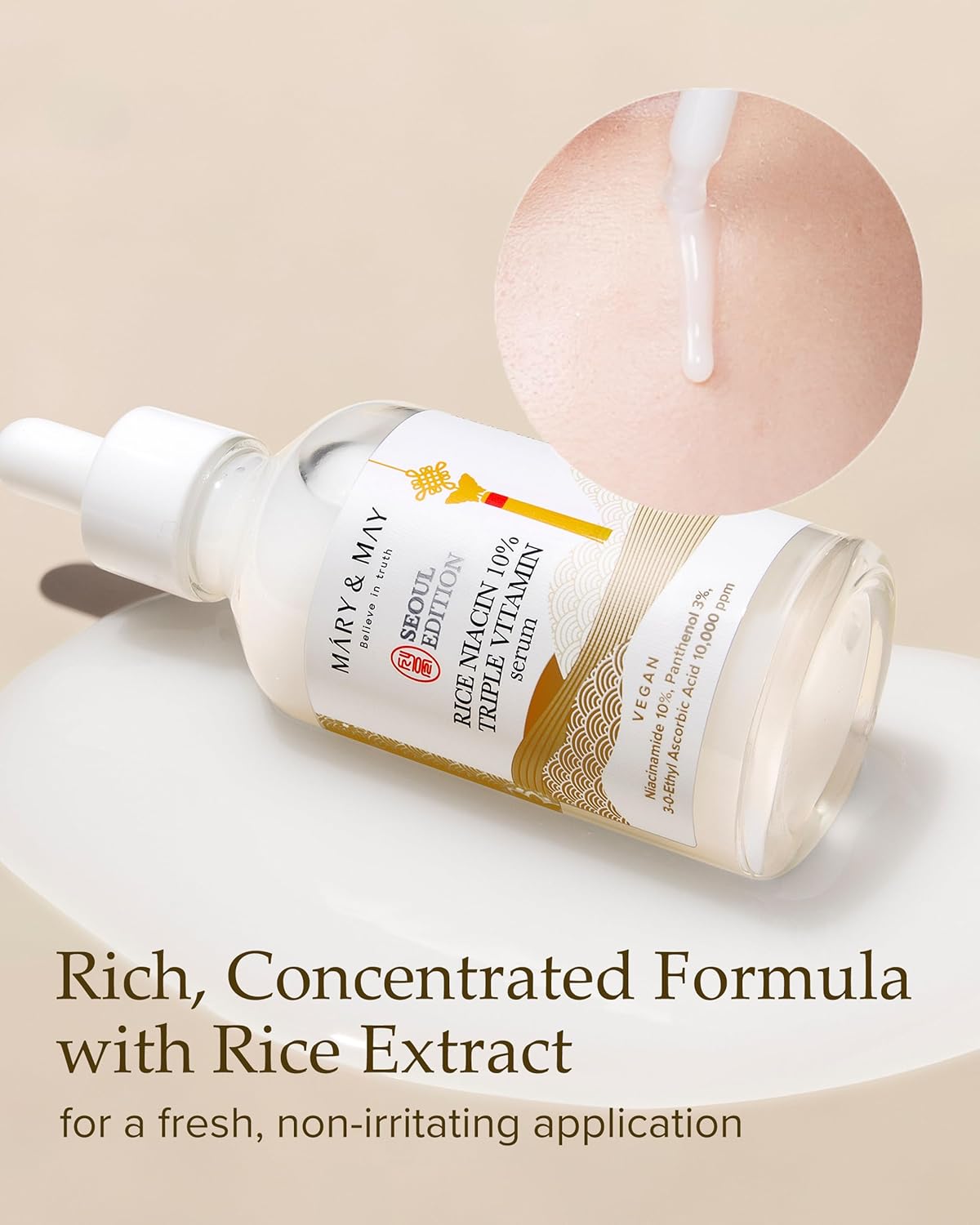 Rice Niacin 10% Triple Vitamin Serum 80ml