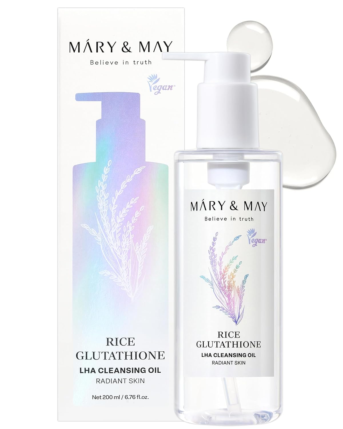 Rice Glutathione LHA Cleansing Oil 200ml