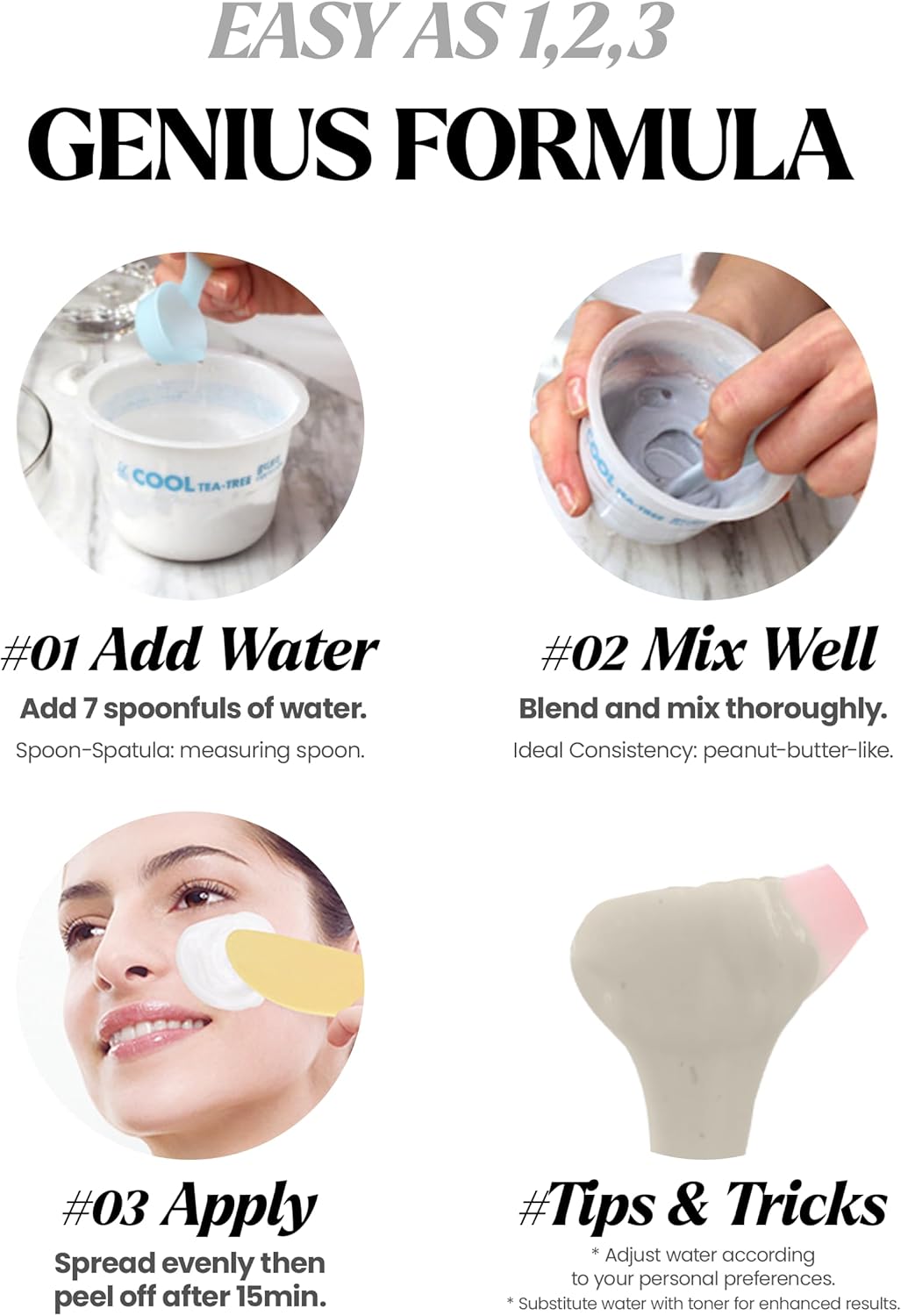 Modeling Mask cup 28g- Collagen