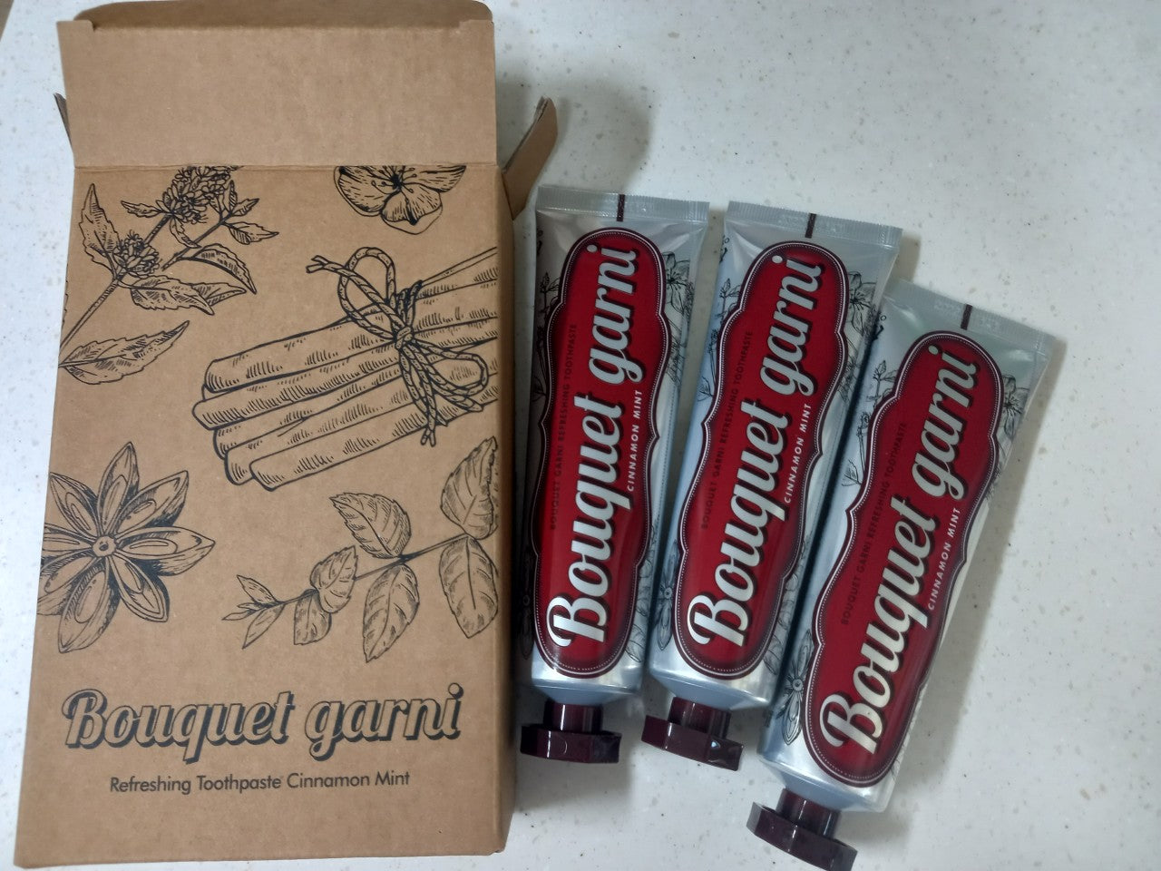 Toothpaste Mint-Cinnamon Mint  100g*3pcs