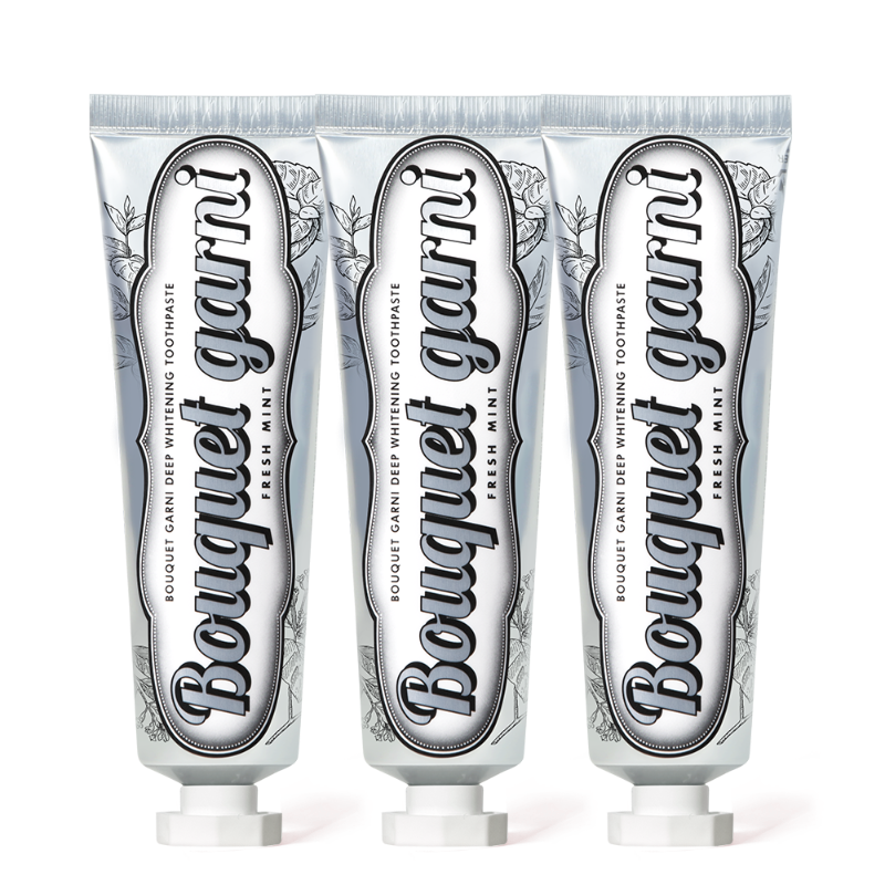 Deep Whitening Toothpaste- Fresh Mint 100g*3pcs