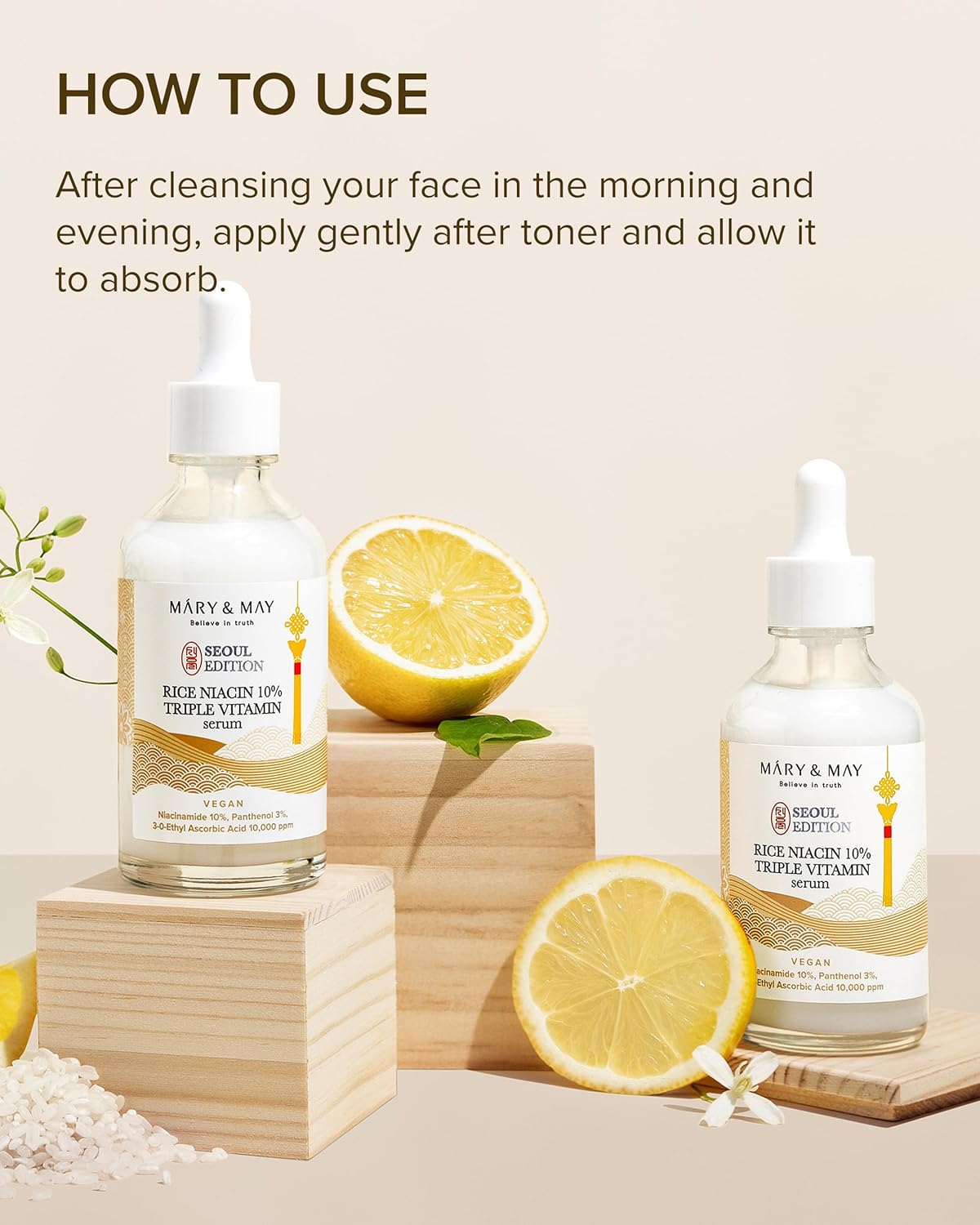 Rice Niacin 10% Triple Vitamin Serum 80ml