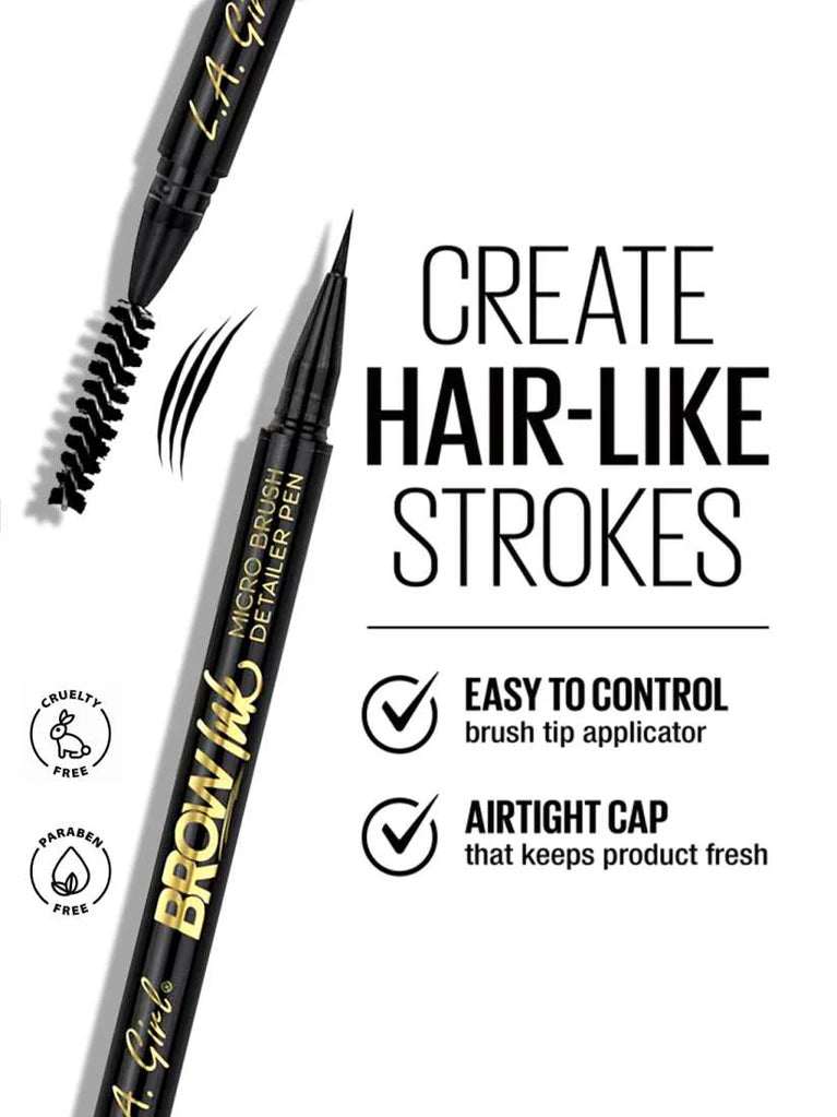 Brow Ink Micro Brush Detailer Pen