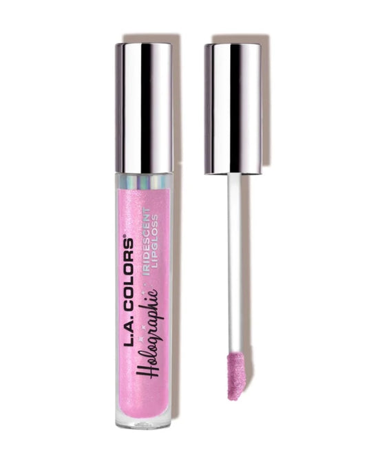 LA COLORS HOLOGRAPHIC IRIDESCENT LIPGLOSS(421-sugared)