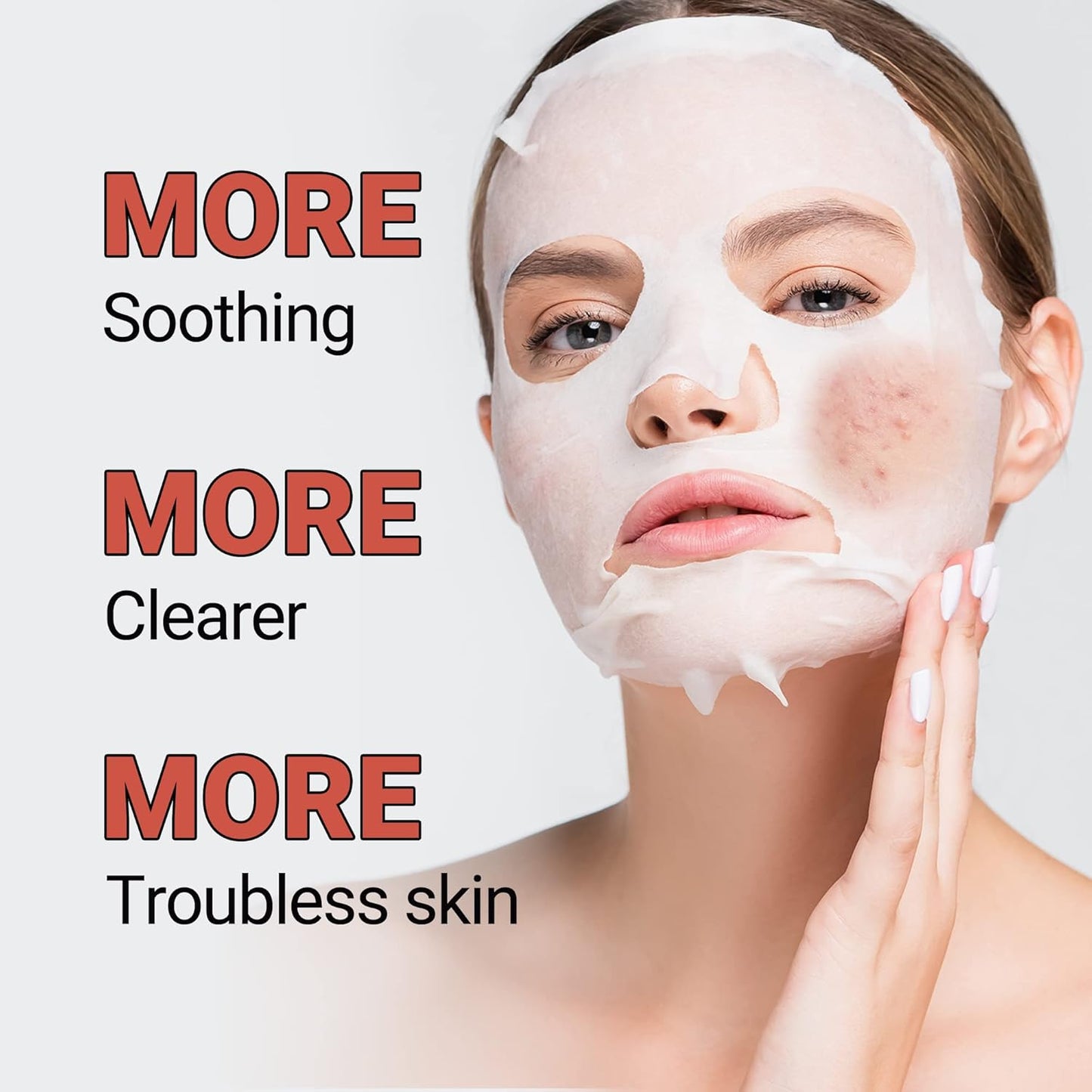 Clear Redmark Soothing Facial Sheet Mask 1pc