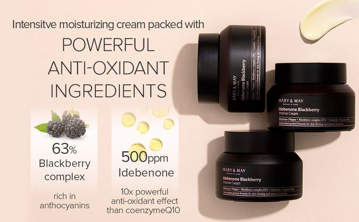 Idebenone Blackberry Intense Cream 70gr