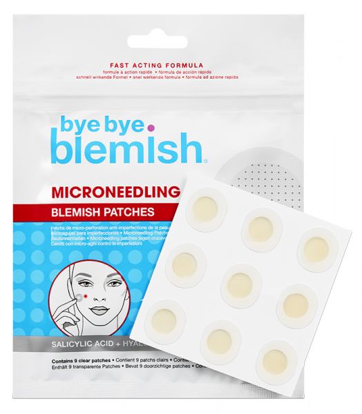 BYE BYE BLEMISH MICRONEEDLING ACNE PATCHES, 1 PACK