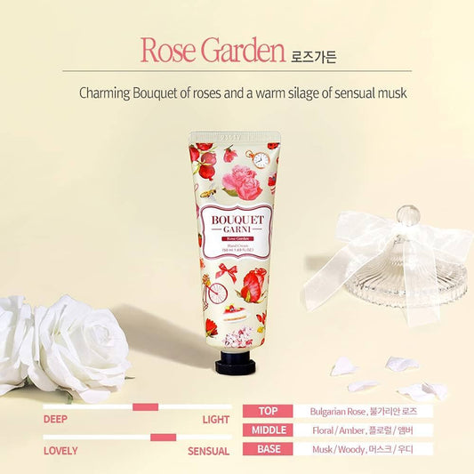 Frangranced Hand Cream 50g- Rose Garden