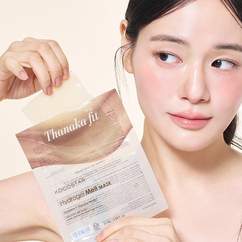 Hydrogel Melt Mask: Thanaka