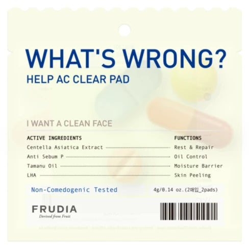 What′s Wrong Help AC Clear Pad Quick Soothing