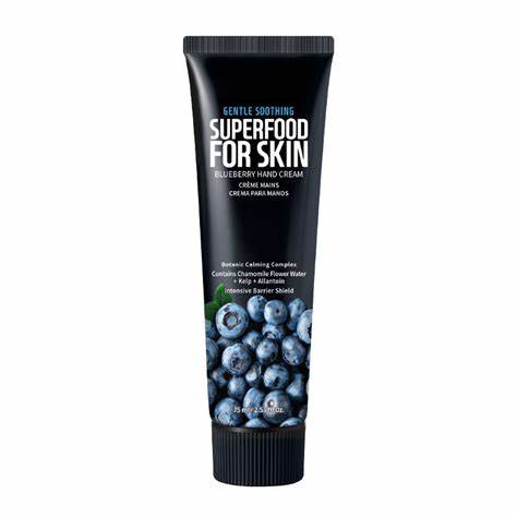 Superfood Hand Cream 75ml (Blueberry)