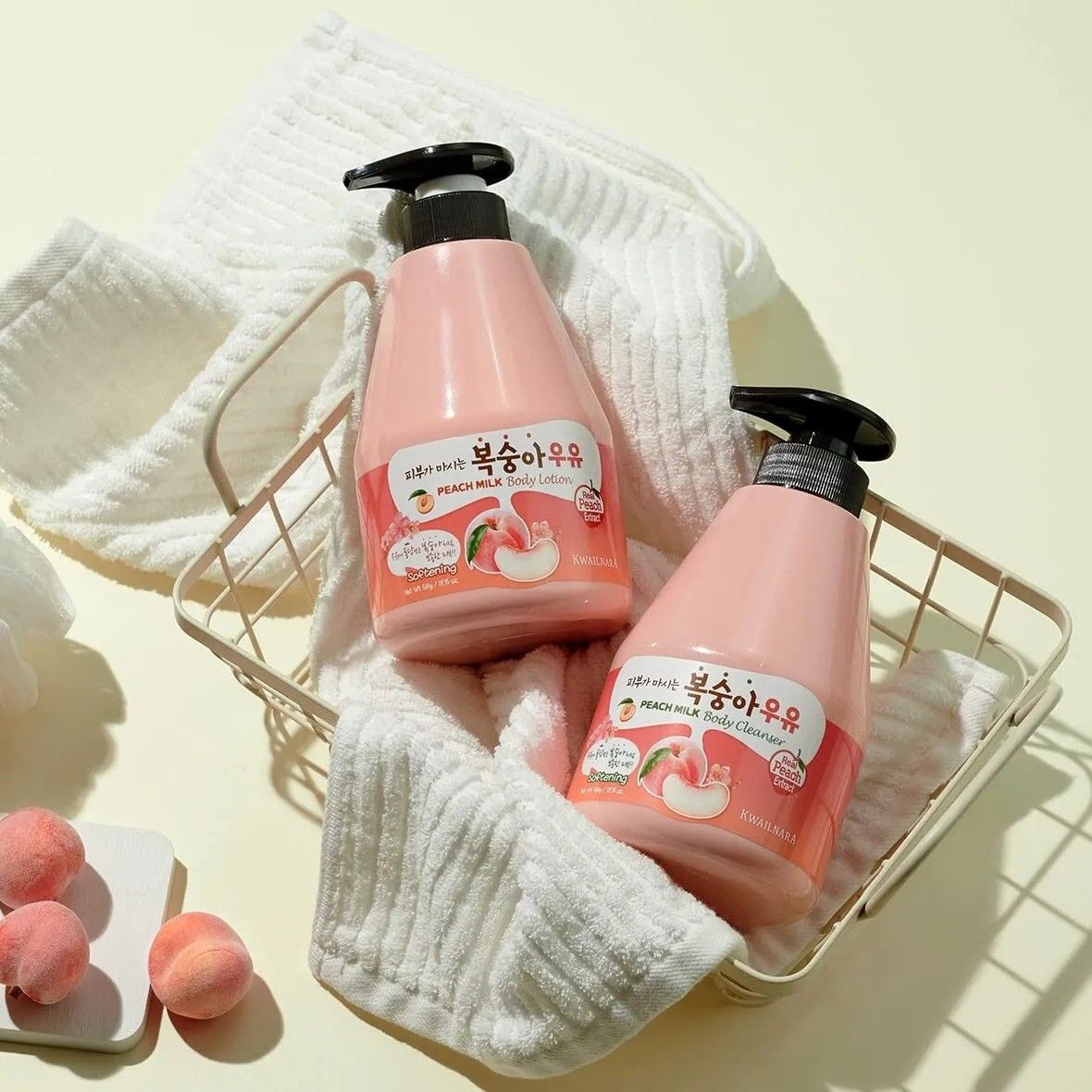 Milk Body Lotion 560ml- Peach Milk