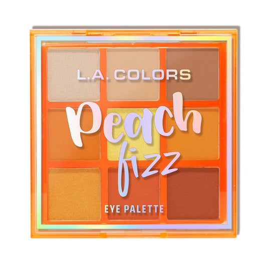 LA.Colors Peach Fizz eye palette