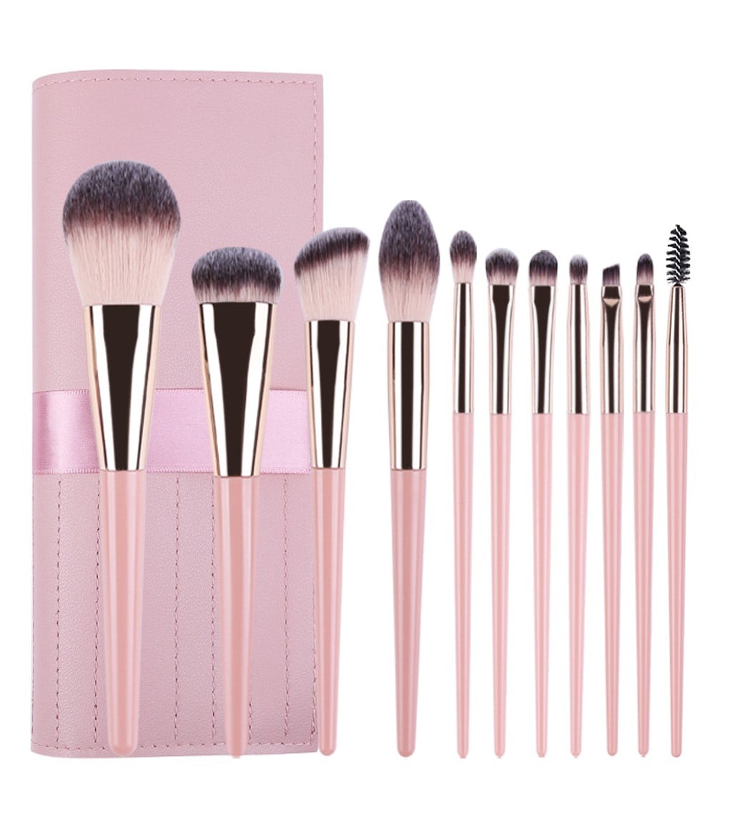 Make Up Brush Set 11pcs- Pink