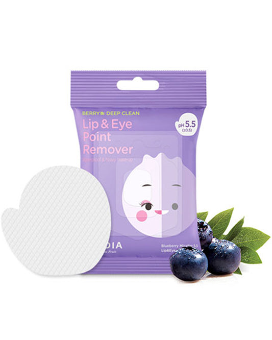 Blueberry Micellar 5.5 Lip & Eye Remover - 30pcs
