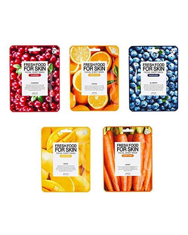 Freshfood Mask Set 5pcs - Plumping