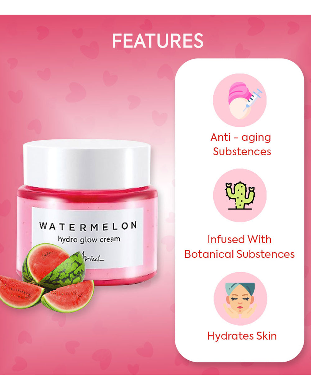 Watermelon Hydro Glow Cream 55ml