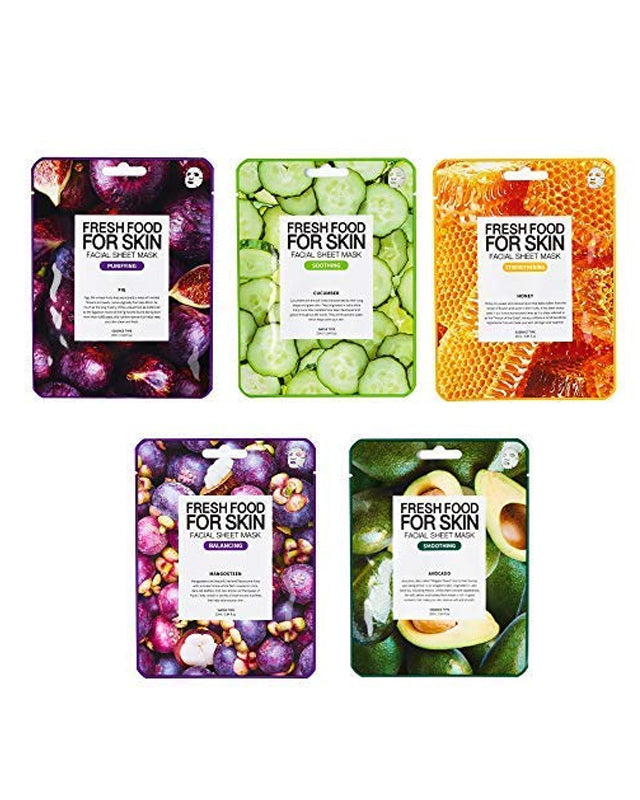 Freshfood Mask Set 5pcs - Purifying