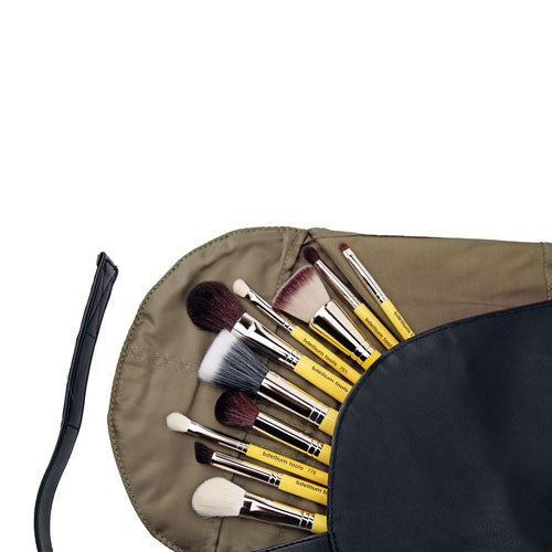 Studio Mineral 10pc. Brush Set with Roll-up Pouch