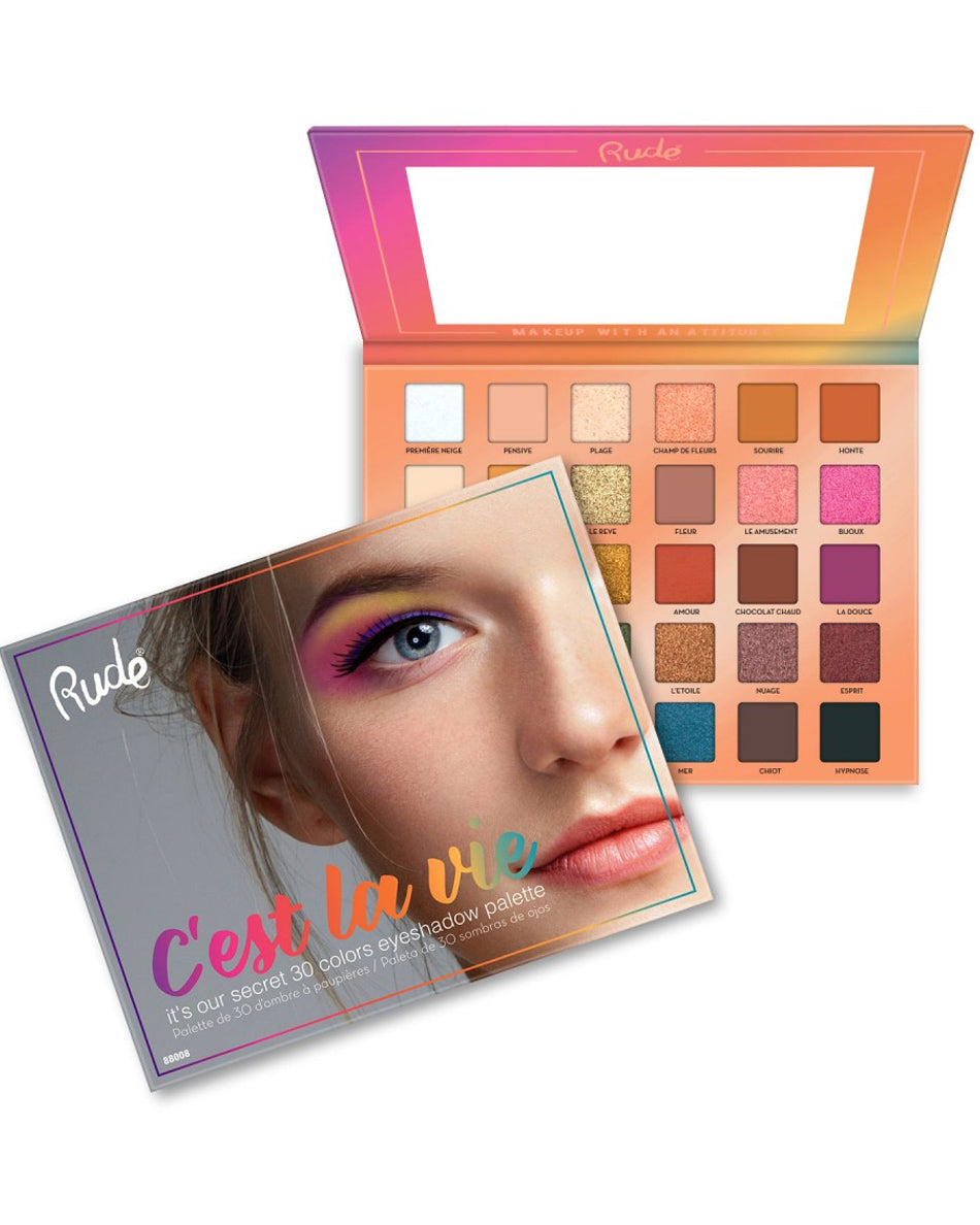 30 Color Eyeshadow Palette - C'est La Vie