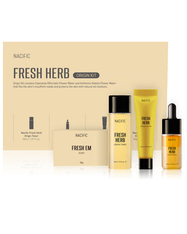Origin Fresh Kit (саван 30г+ Тоник 30мл+ Серум 10мл+ Тос 20мл)